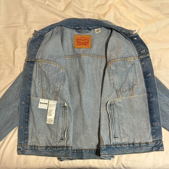 Levi's Blue Lightweight Trucker Jacket - Picture 4 of 4